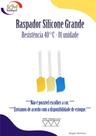 Raspador de Silicone Grande c/01 unidade - bolo, confeitaria, sobremesa, doces, pão duro (1806)