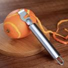 Raspador Lemon Zester Inox Cortador Tiras Limão Laranja Bar
