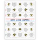 Raspe o mapa Enno Vatti Major League Ballparks Baseball