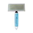 Rasqueadeira German Hart Gel Azul para Cães e Gatos - Tamanho M