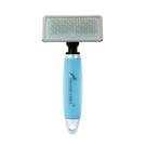 Rasqueadeira German Hart Gel Azul para Cães e Gatos - Tamanho P