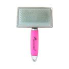 Rasqueadeira German Hart Gel Rosa para Cães e Gatos - Tamanho G