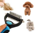 Rasqueadeira Removedor Tira Pelos Mortos Escova Desembolador Rake Subpelos Pet Gatos Cachorros Cães