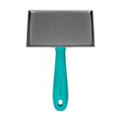 Rasqueadeira Reta Grande com Bolinha Azul Propetz Pet Original