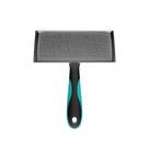 Rasqueadeira Reta Média com Bolinhas Azul Propetz Pet Original