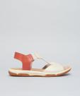 Rasteira Capri Couro Vic - Offwhite Rasteira Capri Couro Vic - Offwhite