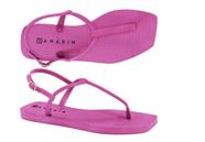 Rasteira Chinelo Feminina Ramarim Solarize Com Gliter