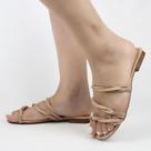 Rasteira Chinelo Tira Brilhante