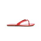 Rasteira em Verniz com Pedrinha