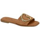 Rasteira Fem Beira Rio Slide Napa Caramelo 8506.207 Rasteira Fem Beira Rio Slide Napa Caramelo 8506.207