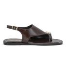 Rasteira Feminina Copacabana com Metal Dourado Macerata com Fivela Confortável Ref: 5453 Rasteira Feminina Copacabana com Metal Dourado Macerata com Fivela Confortável Ref: 5453