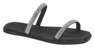 Rasteira Feminina Moleca Tira com Strass