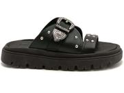 Rasteira Feminina Tratorada Fivela Buckle Moleca 5504.103