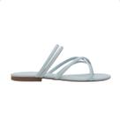 Rasteira Flat Dm Eterna Pastel Blue