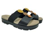 Rasteira Flatform Modare Pedraria Feminina - Preto