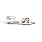 Rasteira Lara Rosa Isabelle Casual Tiras Finas Fivela Feminino -