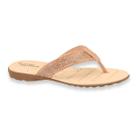 Rasteira Modare Casual De Dedo Ultraconforto Strass Feminina Nude Rasteira Modare Casual De Dedo Ultraconforto Strass Feminina Nude