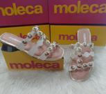 Rasteira Moleca Turim metal Glamour 5435.549 Rasteira Moleca Turim metal Glamour 5435.549