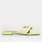 Rasteira Shoestock Nó Comfy Bico Quadrado