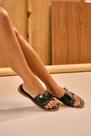 Rasteira Slide Glow Preto