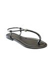 Rasteira tira central com enfeite lp easy - Rasteira tira central com enfeite lp easy -