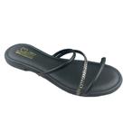 Rasteirinha Sandália Flat Ibiza Menina Com Brilho Strass Rasteirinha Sandália Flat Ibiza Menina Com Brilho Strass