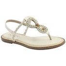 Rasterinha Beira Rio Creme Ref: 8472.415