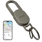 Rastreador de chaveiros Miroddi Key Finder com Find My App iOS Gunmetal