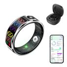 Rastreador de fitness com tela colorida Smart Ring EarthMama Silver- 12