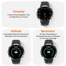 Rastreador de fitness para chamadas Bluetooth Smartwatch Cubot X3 de 1,73"
