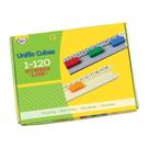 Rastreador de linha numérica Didax UNIFIX 1-120 para graus K-2