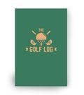 Rastreador de progresso do notebook Golf Log Pocket 50 rodadas