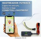 Rastreador Veicular ItzTrack J16 4G Ativado no App ItzTrack