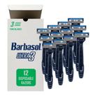 Rastrillo Desechable Barbasol Ultra Paquete de 12