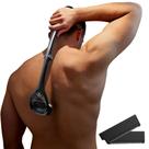 Rasurador de Costas BAKBLADE 2.0 com Efeito Fibra de Carbono - Molhado e Seco