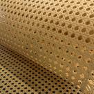 Ratan Ouro Com 50cm Sintético