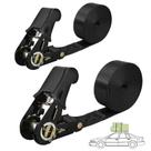 Ratchet Tie Down Straps Gutezeiten Heavy Duty de 20 pés - pacote com 2