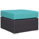 Rattan de vime ao ar livre Ottoman Modway Convene 90x31 cm