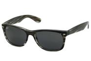 Ray ban new wayfarer rb2132 6430/b1 58