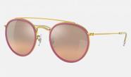 Ray-ban round com ponta dupla