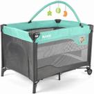 Rayo Berço Infantil Compacto Premium com Mobile Rayo 2 Alturas Cercadinho Portátil Demontável com Mosquiteiro