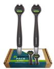 Razor Dorco Pace 6 Pro Six Blade com aparador e 2 alças