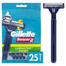 Razors Gillette Sensor2 Pivoting Head Masculino Descartável x25