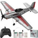 RC Plane SIMREX para crianças de 2,4 GHz e 3 canais com baterias Gyro 2 de 6 eixos