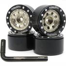 RC Wheels hobbysoul Adjustable Offset 1.0 Beadlock, pacote com 4 RC Wheels hobbysoul Adjustable Offset 1.0 Beadlock, pacote com 4