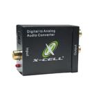 RCA x Audio Optico Toslink Conversor X-Cell - BAZZI COMPANY COM