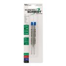 Reabastecimento para caneta esferográfica SCHMIDT P900 ponta grossa azul, 2 unidades