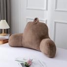 Reading Pillow Bed Wedge A Nice Night Faux Fur Khaki Reading Pillow Bed Wedge A Nice Night Faux Fur Khaki