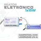 Reator eletrônico 1x15W Bivolt para Pega Moscas para 1 Lâmpadas UV-A