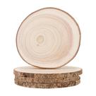 Rebanadas de Madera Maputune 18-20 cm Redondas Rústicas para DIY, 4 Piezas Rebanadas de Madera Maputune 18-20 cm Redondas Rústicas para DIY, 4 Piezas